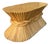 Hollywood Regency / Coastal Style McGuire Sheaf of Wheat Rattan Coffee Table. Circa 1980s For Sale