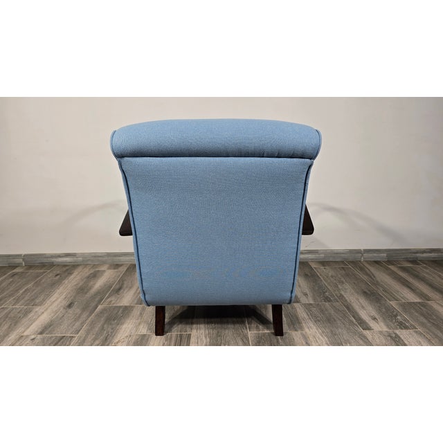 1940s Art Deco Lounge Chair by Jindrich Halabala, 1940s For Sale - Image 5 of 10