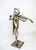 "Frog Violinist" Folk Art Metal Sculpture by James Sauer For Sale - Image 10 of 12