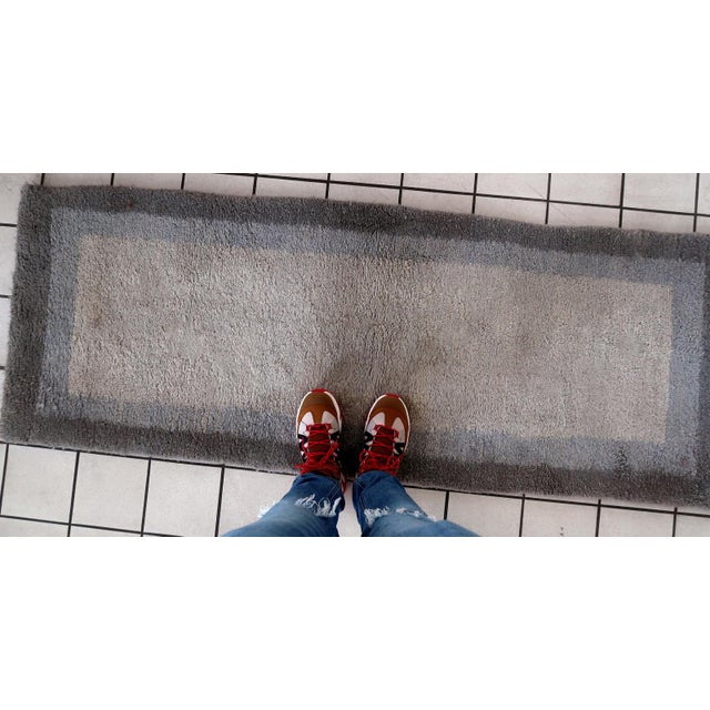 1960s, Handmade Vintage Persian Gabbeh Runner 2.3' X 6.3' For Sale - Image 4 of 10