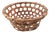 Japanese Bamboo Zaru Harvest Basket, 1960s For Sale