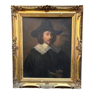 18th Century (After) Rembrandt Van Rijn, Portrait of Nicolaes Van Bambeeck For Sale