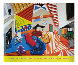 David Hockney, Montcalm Interior at 7 O'Clock, Print