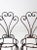 Vintage Metal Garden Chairs Pair For Sale - Image 6 of 10
