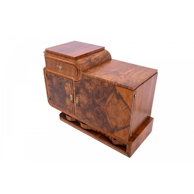 Art Deco Chest of Drawers, Poland, 1940s For Sale - Image 6 of 14