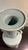 Celadon Mid 20th Century Large 18" Celadon Porcelain Vase With Dragon Handles - Heavy Decorative Vessel For Sale - Image 8 of 8