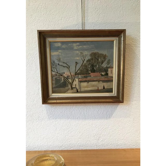 Swiss painter and designer born in 1880. Died in 1954. This piece has an attribution mark, I am sure that it is completely...