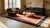 Beautiful Red and Blue Color With Flower Vases Design Antique Chinese Art Deco Rug For Sale - Image 9 of 10