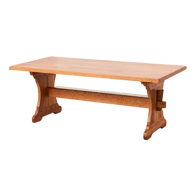 Oak Dining Table by Meubelfabriek Oisterwijk, 1940s For Sale