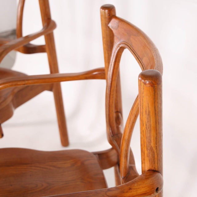 Organic Armchairs, 1980s, Set of 2 For Sale - Image 17 of 18