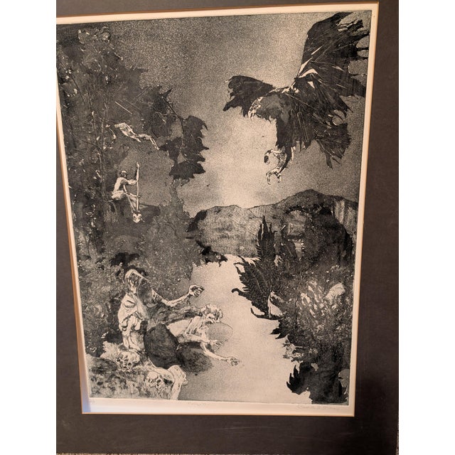 Original hand-signed limited edition artist proof by Claudette McElroy, a well-known San Francisco Bay Area artist and...