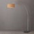 Featuring a sweeping, gracefully arched silhouette, the Float Arc Lamp is a modern masterpiece designed by Peter Morelli...