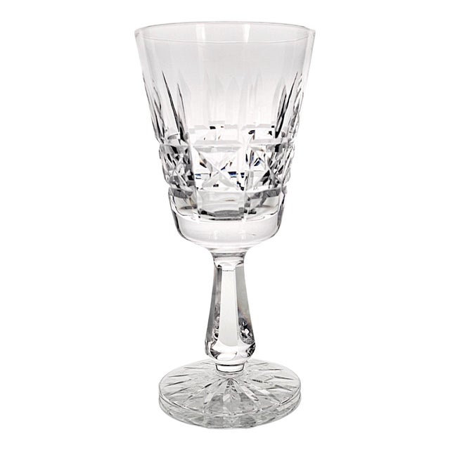 Late 20th Century Waterford Kylemore Irish Lead Crystal Claret Wine Glasses Set of 8 For Sale In San Francisco - Image 6 of 12