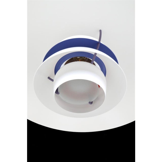 Louis poulsen “ph 5” (not a mini version!). Design: poul henningsen, 1958, denmark, aluminum, steel. 50cm diameter, height...