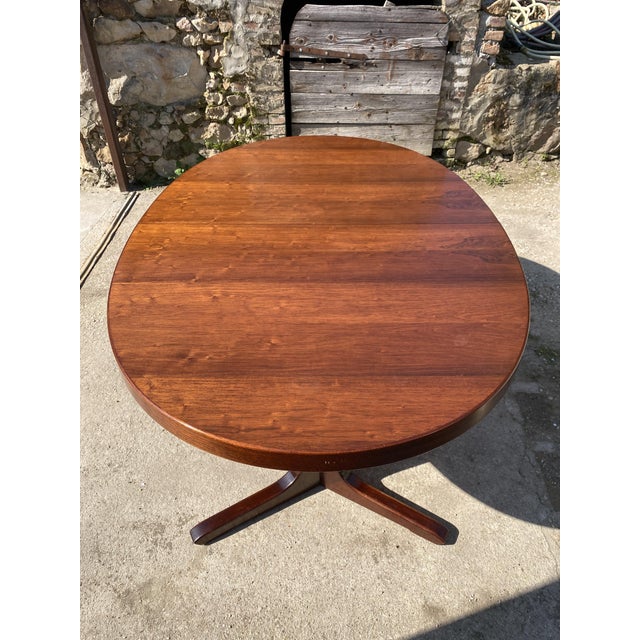 Scandinavian Baumann Round Oval Table in Rosewood, 1960s, Set of 3 For Sale - Image 12 of 18