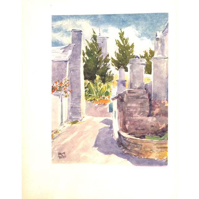 "Residence in Bermuda" 1936 Allen, Hervey For Sale - Image 10 of 12