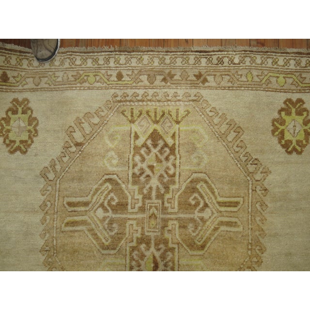 Vintage Zabihi Collection Turkish Kars Rug - 6'2" x 8'8" For Sale In New York - Image 6 of 7