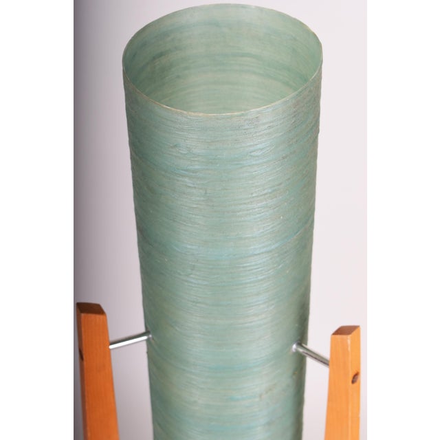 Mid-Century Modern Mid-Century Floor Lamp in Beech by Novoplast Sereď, Czech, 1960s For Sale - Image 3 of 6