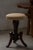 Early 20th Century Victorian Adjustable Piano Stool with Hessian Seat, 1920s For Sale - Image 13 of 16