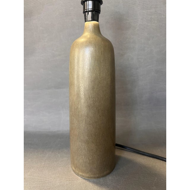 Ceramic Mid-Century Scandinavian Table Lamp by Per Linneman, 1950s For Sale - Image 7 of 8