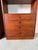 Wood 1960s Mid-Century Modern Jack Cartwright for Founders Furniture Walnut & Cane Storage Cabinets – A Pair For Sale - Image 7 of 16