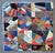 Discovered in Vermont, this Victorian crazy quilt is constructed from irregular fabric scraps of varying sizes and...