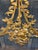Late 19th Century French Louis XVI Brass Fireplace Screen W. Mesh Panel and Floral Details For Sale - Image 9 of 18