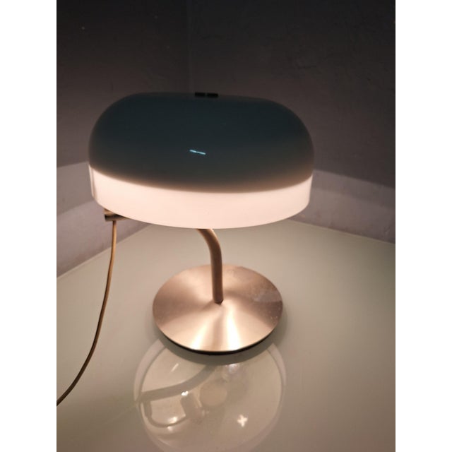 Silver Table Lamp by Gaetano Sciolari for Valenti, 1970s For Sale - Image 8 of 12