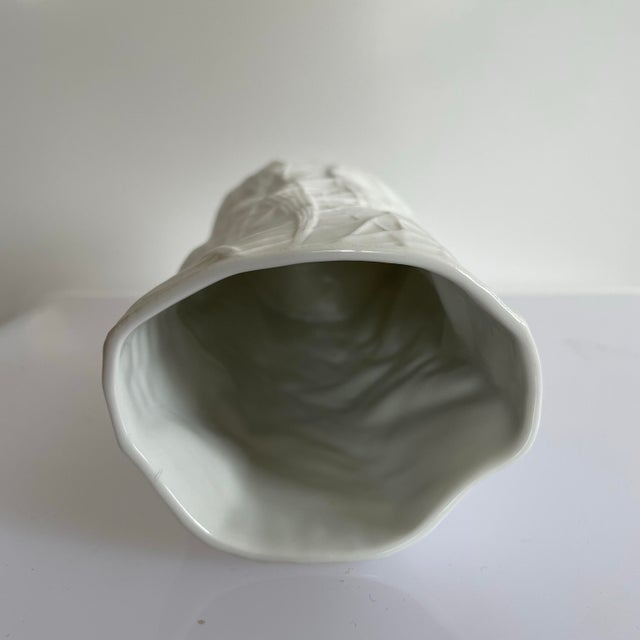 Mid-Century Modern Vintage 1960’s Rosenthal Structura Paper Vase Martin Freyer For Sale - Image 3 of 5