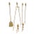 4 Antique Fireside Tools, English, Brass, Fireplace Companion Set, Victorian For Sale