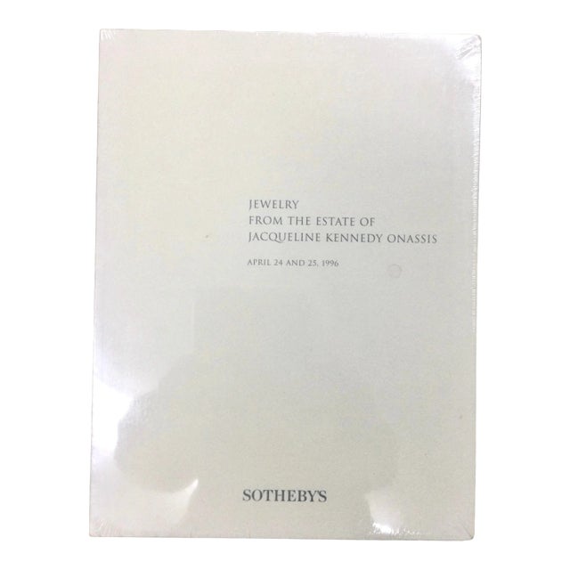 Auction Catalogue Jewelry From the of Jacqueline Kennedy Onassis April 24th & 25th 1996 For Sale