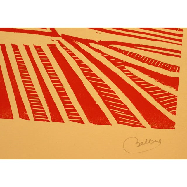 Bellora, Luccan Figure, 1970s, Lithograph, Framed For Sale - Image 13 of 16