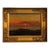 Original Oil on Canvas Painting of Coastal Sunset, Signed and Dated 1918 by Albert Wang For Sale