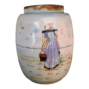 Early Dutch Vase Tobacco Jar