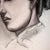 Paper Black and White Charcoal Portrait Drawing of a Woman With Swept-Up Hair - Signed For Sale - Image 7 of 10