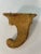 Wood Single Vintage Mid 20th Century Italian Giltwood Wall Shelf Bracket For Sale - Image 7 of 10