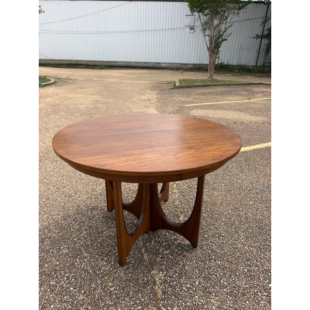 Coffee 1960s Restored Broyhill Brasilia Dining Table and 4 Chairs For Sale - Image 8 of 10