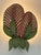 Mid-Century Double Leaf Floral Sconce by Holländer Leuchten, Germany, 1970s For Sale - Image 4 of 18