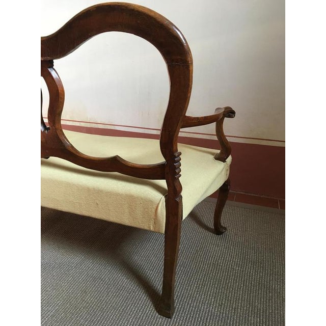 Mid-18th Century Baroque Wooden Sofa, Venice, Italy, 1750s For Sale - Image 14 of 17