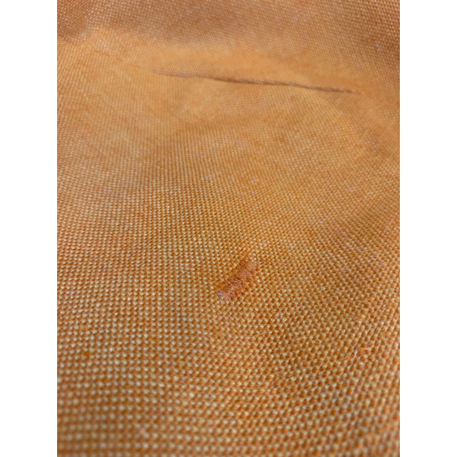 Vintage Harry Bertoia for Knoll Diamond Chairs in Original Mustard Upholstery — Pair For Sale - Image 13 of 15