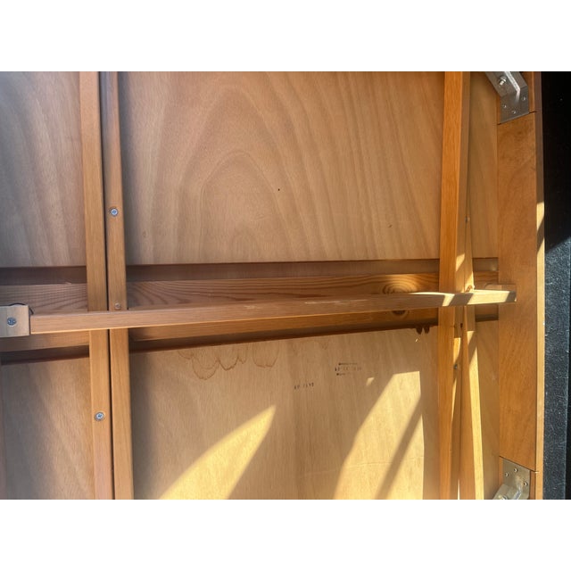 1980s Mobler Mid Century Danish Modern Expandable Square Teak Dining Table For Sale - Image 10 of 12