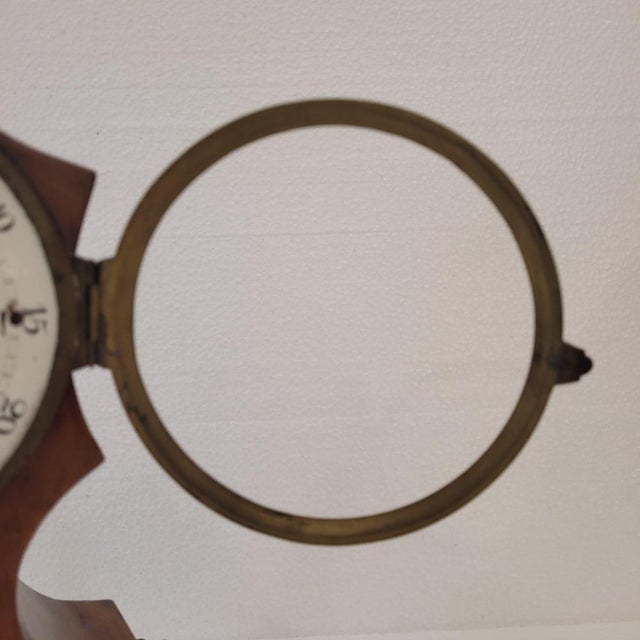 Biedermeier Mantel Clock in Wood with Double Chime, Germany, 1840 For Sale - Image 17 of 18
