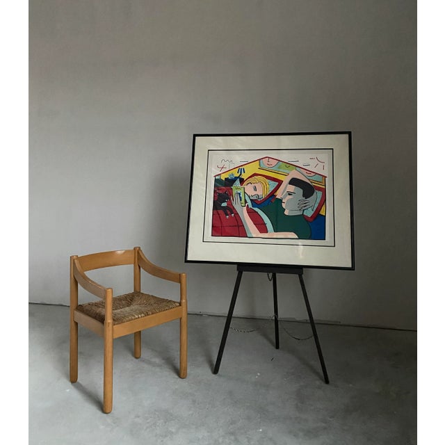 Very limited edition large signed print; 16 from a series of 75 FRANÇOIS BOISROND: A RETROSPECTIVE Sponging Up Life July...