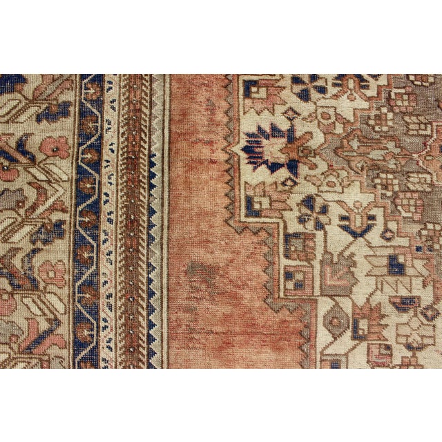 Vintage Turkish Oushak Rug 7'5 X 13' For Sale In Atlanta - Image 6 of 10