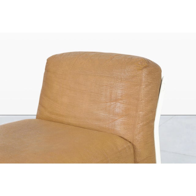 Mid-Century Modern "Amanta 24" Leather Modular Sofa by Mario Bellini for C&b Italia For Sale - Image 10 of 12
