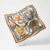 French Hermes Jour De Casting Detail Framed Vintage Silk Scarf 24" For Sale - Image 3 of 3