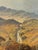Sheep by Mountain Waterfall in Lake District England an Original Oil on Canvas 1990 Circa For Sale - Image 15 of 16