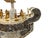 Vintage Asian Cream Bone Inset Treasure Ship Display Art Figure For Sale - Image 9 of 16