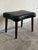 Black Leather Teak Ottoman Danish Mid-Century Modern 1960s For Sale In Los Angeles - Image 6 of 8