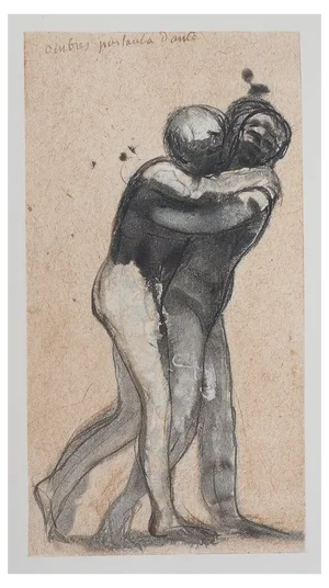 After Auguste Rodin, Paul and Françoise de Rimini, 19th Century, Engraving